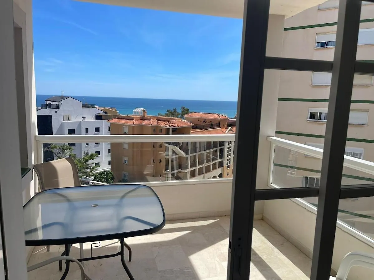 Mediterranean Apartment Near The Beach With Seaview, Pool & Balcony Benalmádena